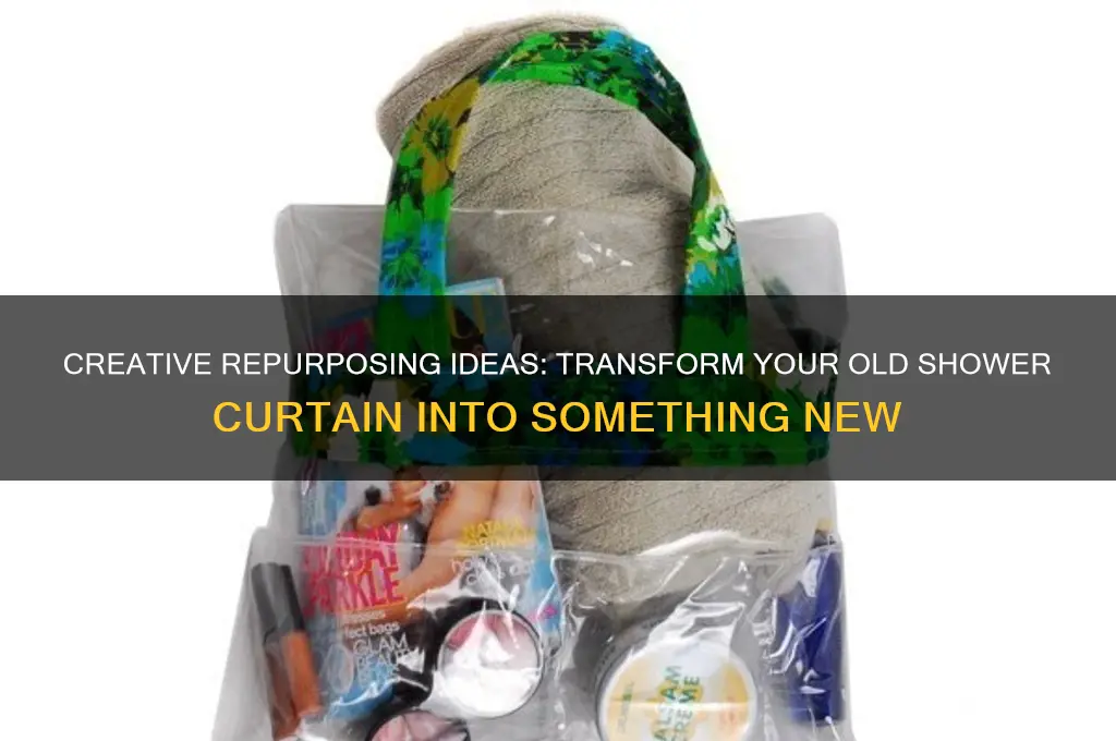 what to make with old shower curtain