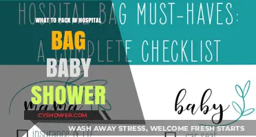 Essential Items to Pack in Your Hospital Bag for a Baby Shower