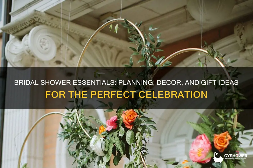 what to prepare for bridal shower