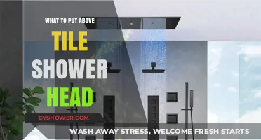 Stylish Shower Head Decor: Creative Ideas for Above Tile Spaces