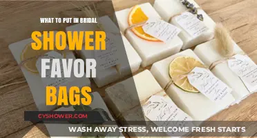 Thoughtful Bridal Shower Favor Bag Ideas for Your Special Guests