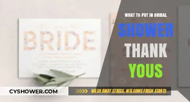 Thoughtful Bridal Shower Thank You Notes: Personalized Tips and Ideas