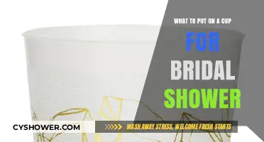 Creative Bridal Shower Cup Ideas: Personalized Designs & Decor Tips