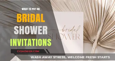Perfect Bridal Shower Invites: Essential Details to Include for Guests