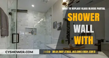 Upgrade Your Shower: Stylish Alternatives to Glass Block Partial Walls