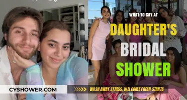 Heartfelt Words to Share at Your Daughter's Bridal Shower Celebration