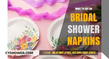 Creative Bridal Shower Napkin Messages: Fun, Heartfelt, and Memorable Ideas