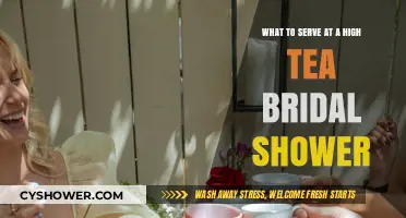 Elegant High Tea Bridal Shower Menu Ideas & Serving Tips