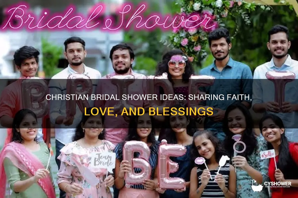 what to share christian bridal shower