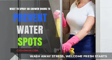 Prevent Water Spots: Best Sprays for Shower Doors