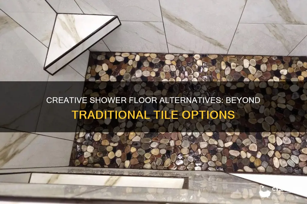 what to use for shower floor besides tile