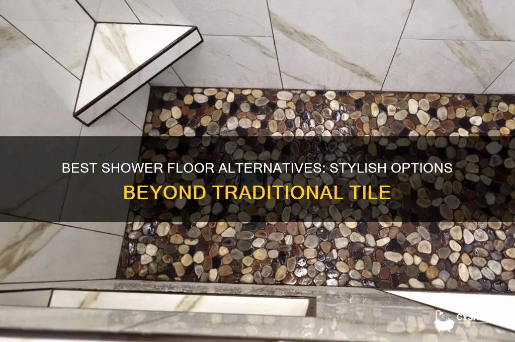 what to use on shower floor still of tile