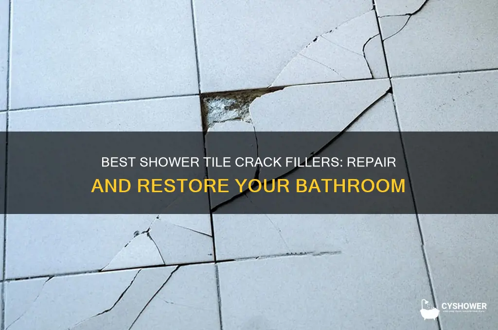 what to use to fill in shower tile cracks