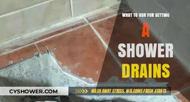 Best Materials and Tools for Setting Shower Drains: A Guide