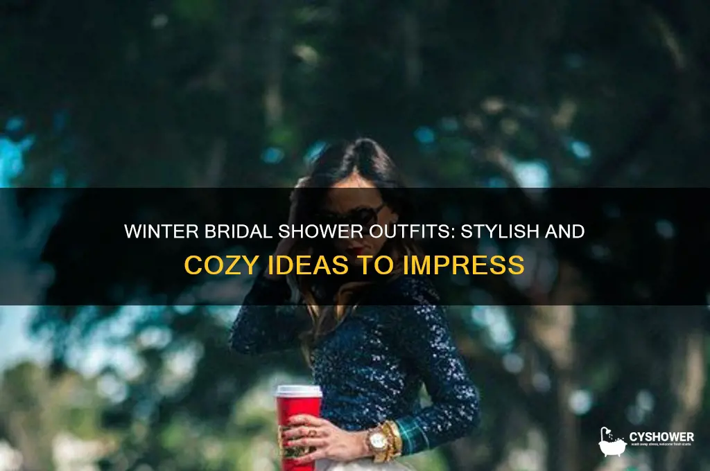 what to wear at a bridal shower in the winter