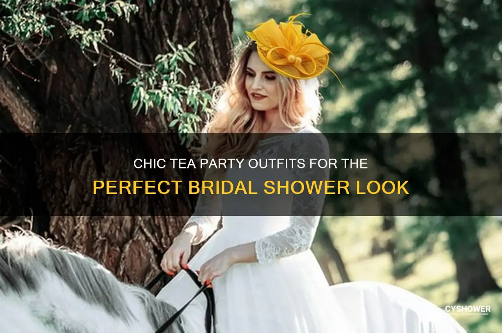 what to wear at a bridal shower tea party