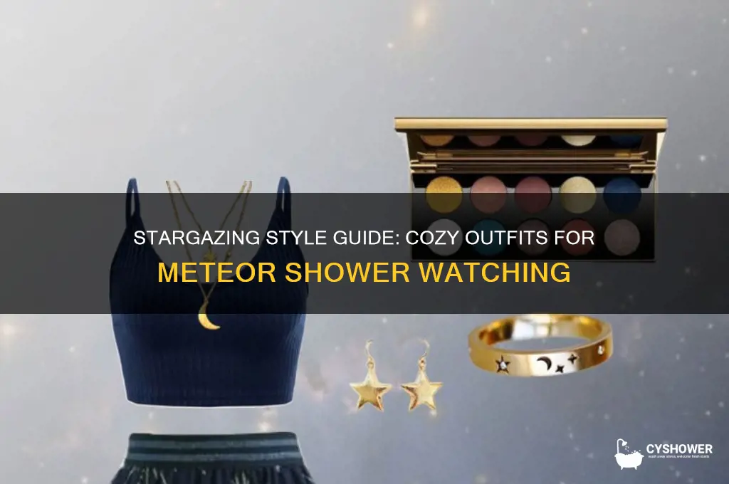 what to wear meteor shower