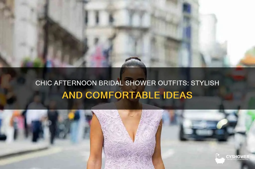 what to wear to a afternoon bridal shower