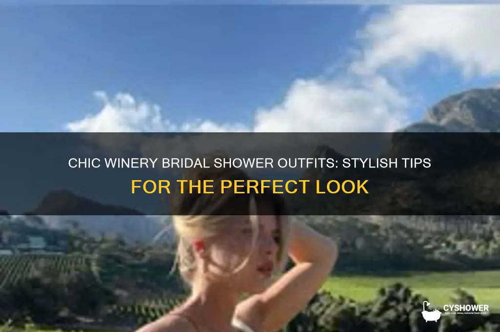 what to wear to a bridal shower at a winery