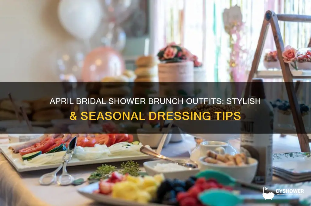 what to wear to a bridal shower brunch in april