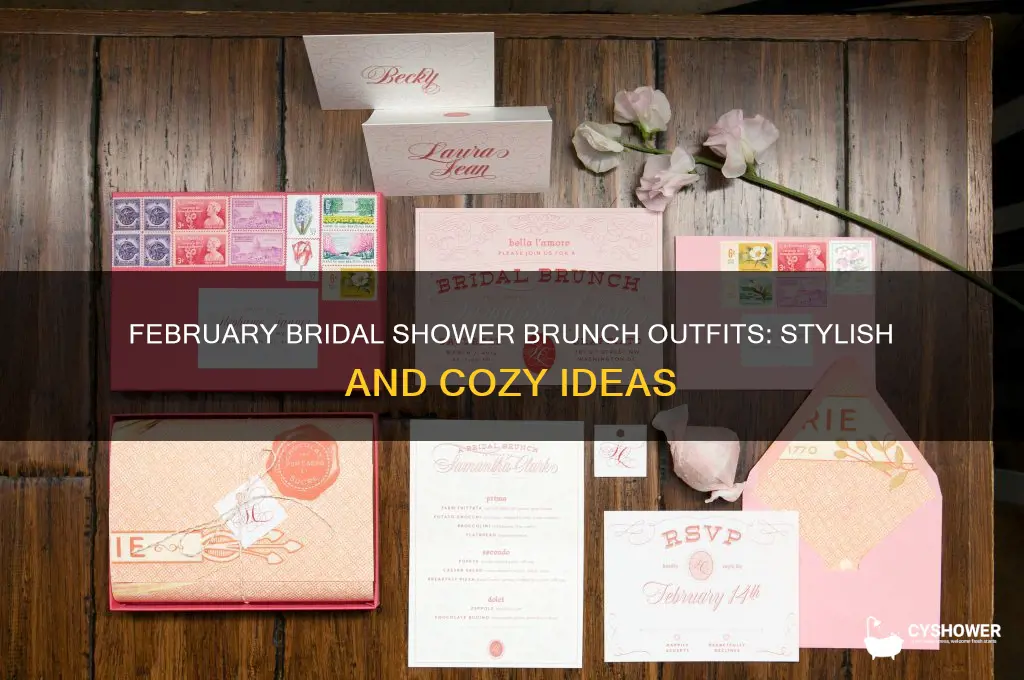 what to wear to a bridal shower brunch in february