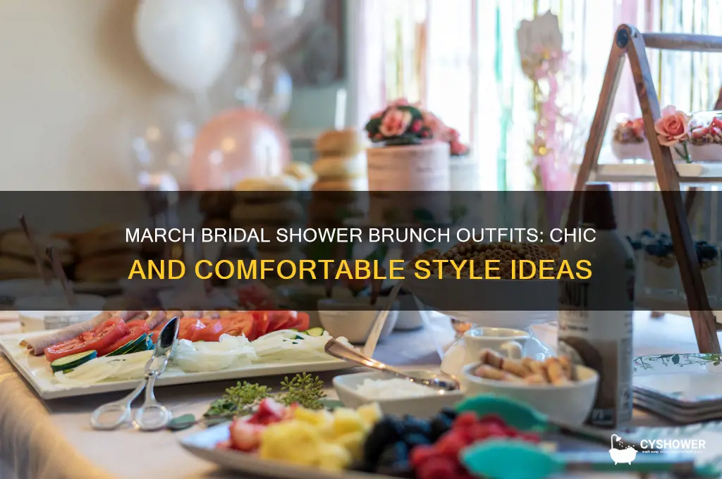 what to wear to a bridal shower brunch in march