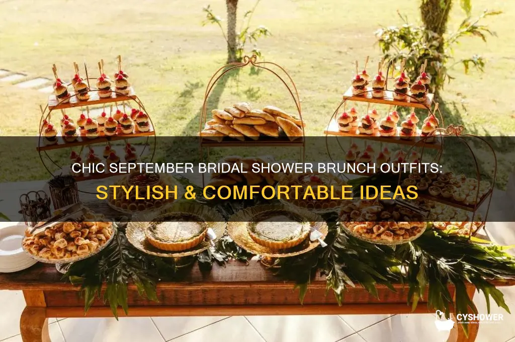 what to wear to a bridal shower brunch in september