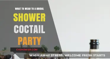 Chic Bridal Shower Cocktail Party Outfit Ideas: Dress to Impress