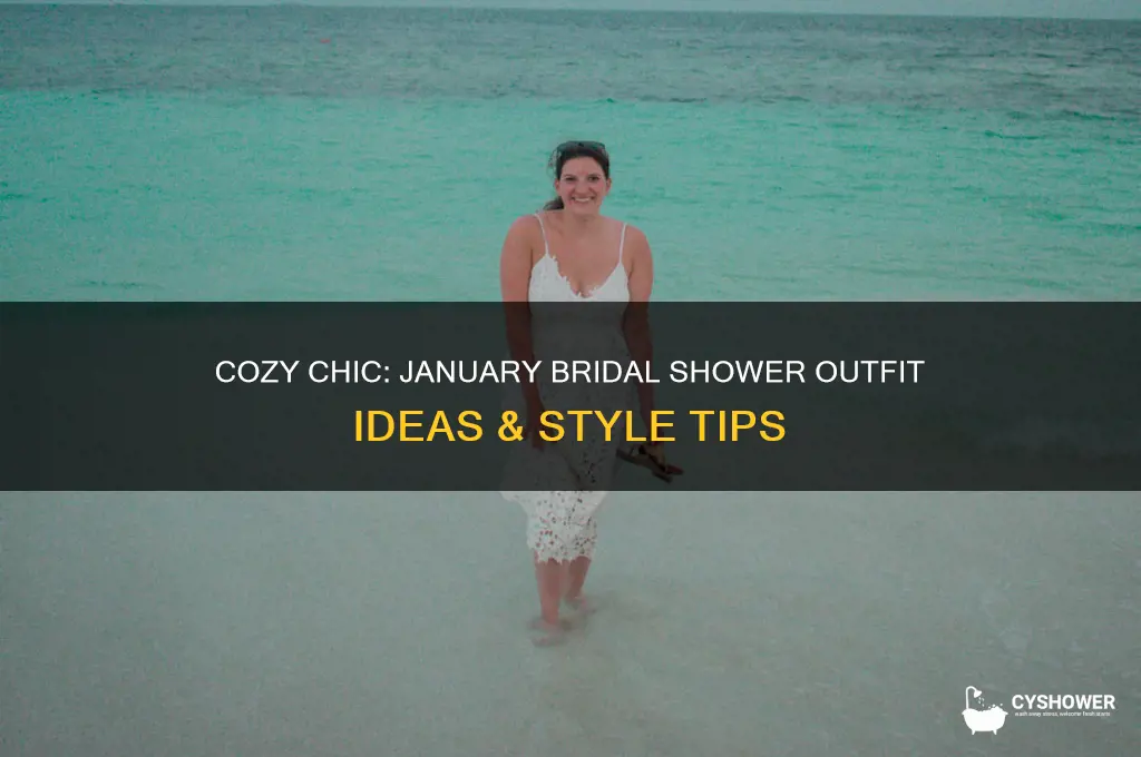 what to wear to a bridal shower in january