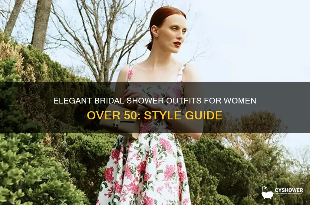 what to wear to a bridal shower over 50