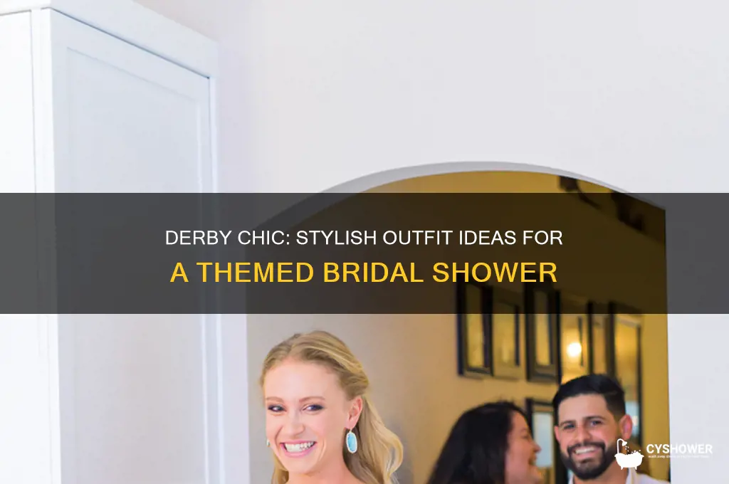 what to wear to a derby themed bridal shower