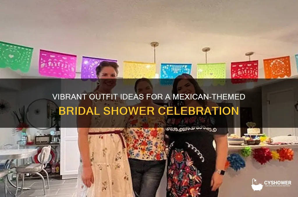what to wear to a mexican bridal shower