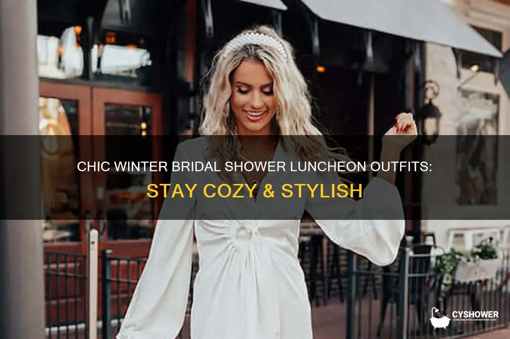 what to wear to a winter bridal shower luncheon