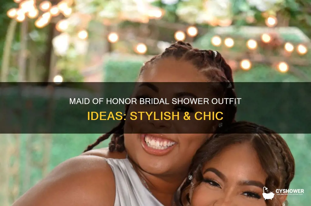 what to wear to bridal shower as maid of honor