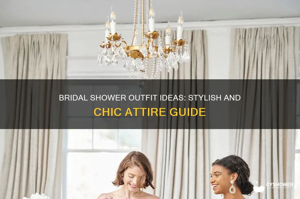 what to weat to a bridal shower
