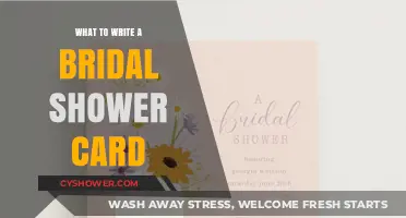 Thoughtful Bridal Shower Card Messages: Tips and Ideas to Celebrate the Bride