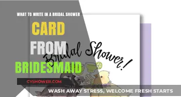 Thoughtful Bridesmaid Messages: Perfect Words for Your Bridal Shower Card