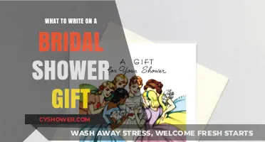 Thoughtful Bridal Shower Gift Messages: Tips for Writing the Perfect Note