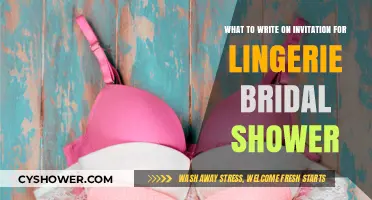 Crafting the Perfect Lingerie Bridal Shower Invitation: Tips and Ideas