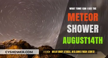 August 14th Meteor Shower: Best Time to Watch Shooting Stars