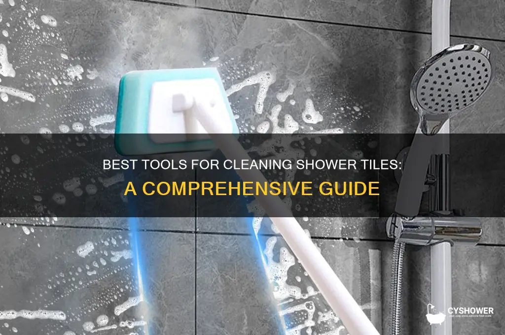 what tool for cleaning shower tiles