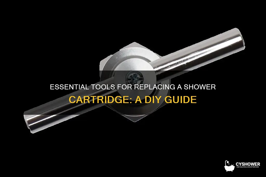 what tools do i need to replace a shower cartridge