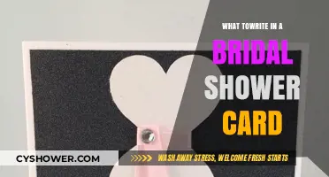 Heartfelt Bridal Shower Card Messages: Celebrate Love with Perfect Words