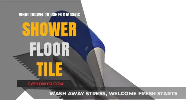Best Trowel for Mosaic Shower Floor Tile Installation Guide