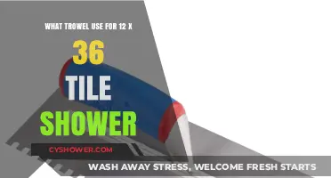Best Trowel for Installing 12 x 36 Tiles in Shower Projects