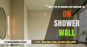 Best Adhesive for Porcelain Tile Shower Walls: Expert Tips & Recommendations