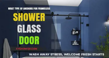 Best Anchors for Secure Frameless Shower Glass Door Installation