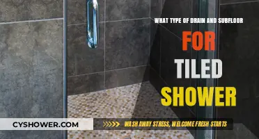 Choosing the Right Drain and Subfloor for Your Tiled Shower