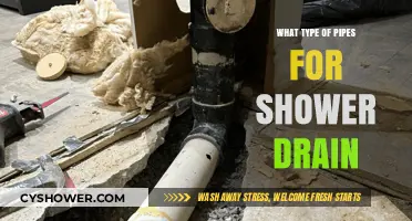 Choosing the Right Shower Drain Pipes: Materials, Sizes, and Installation Tips
