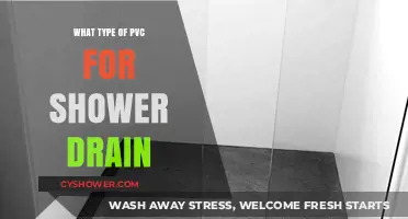 Choosing the Right PVC Type for Your Shower Drain Installation